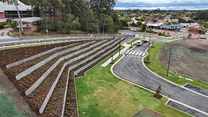 retaining walls subdivision